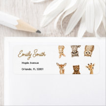 Geslacht Neutrale Safari Baby Shower
