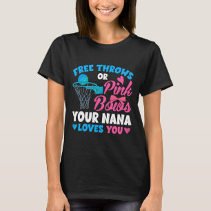 Geslacht Onthul gratis gooien of roze strikken Nan T-shirt