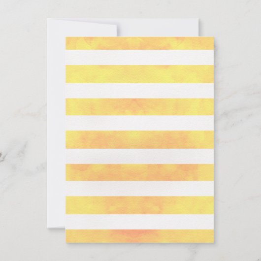 Geslacht onthullen Bee Geëigende uitnodiging tot B (Achterkant)