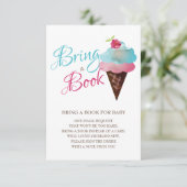 Geslacht onthullen boek voor Baby invoegen Kaart (Staand voorkant)