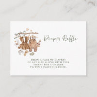 Geslacht onthullen Boho waslijn Baby luier Raffle