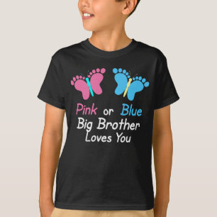 Geslacht onthullen Brother Pink of Blue Butterflie T-shirt