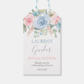 Geslacht onthullen cadeau labels cadeaulabel (Voorkant)