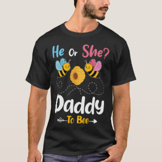 Geslacht onthullen dat hij of zij papa Baby is T-shirt