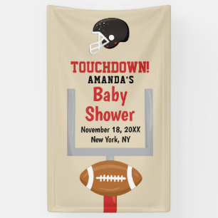 Geslacht onthullen Football Baby Jongensdouche Wel Spandoek