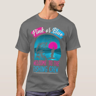 Geslacht onthullen Gevist roze of blauw welkom bij T-shirt