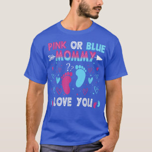 Geslacht onthullen grappige mama houdt van je bero t-shirt