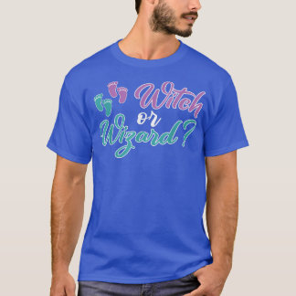 Geslacht onthullen halloween witch of Wizard415 T-shirt