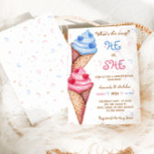 Geslacht onthullen hij of zij ijs kaart