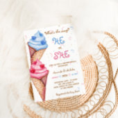 Geslacht onthullen hij of zij ijs kaart