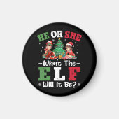Geslacht onthullen Hij of Zij Wat zal de Elf zijn Magneet (Voorkant)