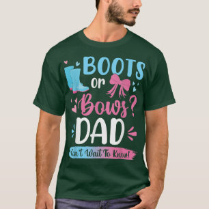 Geslacht onthullen laarzen of bogen Papa komt over T-shirt