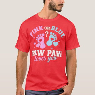 Geslacht onthullen pagina t-shirt