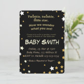 Geslacht onthullen partij, Twinkle Twinkle kleine Kaart (Staand voorkant)