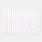 Geslacht onthullen poka-punten in papierbladen inpakpapier vel (Voorkant 2)