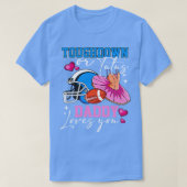 Geslacht onthullen touchdowns of tutus papa matche t-shirt (Design voorkant)