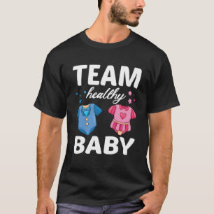 Geslacht onthullen van teamgezonde Baby T-shirt