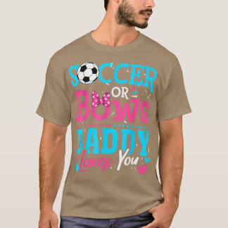 Geslacht onthullen Voetbal pappe houdt van je T-shirt