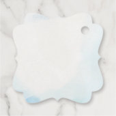 Geslacht onthullen zeilboot bedankjes labels (Achterkant)