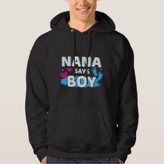 Geslacht onthulling oma zegt jongen overeenkomend  hoodie