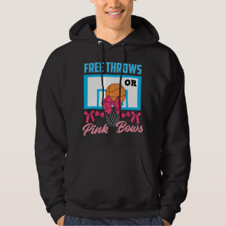 Geslacht onthulling vrije worpen of roze strikken  hoodie