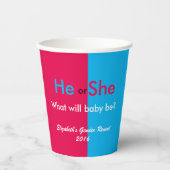 Geslacht Papieren Bekers (Voorkant)