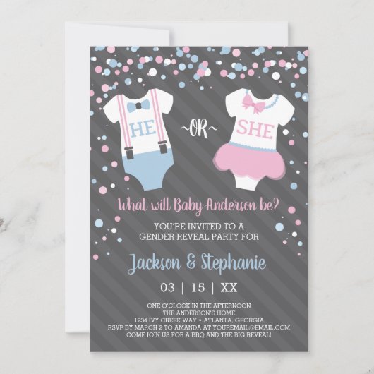 Geslacht Uitnodiging van partij openbaar maken (Voorkant)