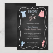 Geslacht Uitnodiging van partij openbaar maken (Voorkant / Achterkant)