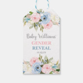 Geslacht Vaak bloeden baby shower Gift Labels Cadeaulabel (Voorkant)