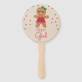 Geslacht Verhaal kerstmis met ontbijt Handwaaier (Voorkant)