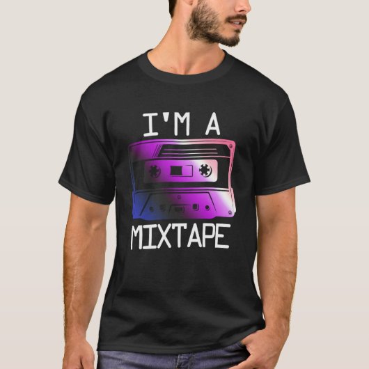 Geslacht Vloeibare Cassette Niet Binaire Neutrale T-shirt (Voorkant)