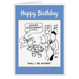 Geslachtsherschikking Klinische Cartoon