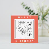 Geslachtsherschikking Klinische Cartoon Kaart (Staand voorkant)