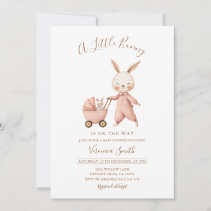 Geslachtsonzijdige lente Some Bunny Baby Shower Kaart