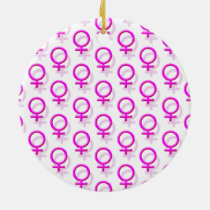 Geslachtssymbolen Keramisch Ornament