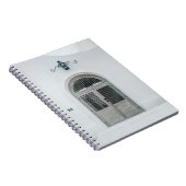 GESLOTEN DRUKDEUR BINNEN ZWARTE LICHTE ZIN NOTITIEBOEK (Rechterzijde)