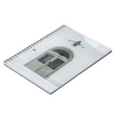 GESLOTEN DRUKDEUR BINNEN ZWARTE LICHTE ZIN NOTITIEBOEK (Linkerzijde)