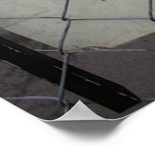 Gesloten gebied poster (Hoek)