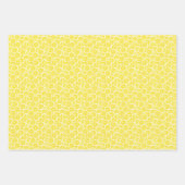 Gesloten leemons die papiersets overvullen inpakpapier vel (Voorkant 2)