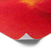 GESLOTEN MET RODE RIBBON POSTER (Hoek)