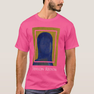 Gesloten ogen Odilon Redon Schilderkunst Symbolism T-shirt
