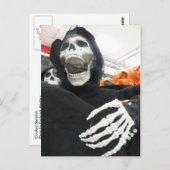 Gesloten Skeleton Briefkaart (Voorkant / Achterkant)