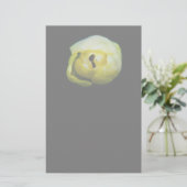 Gesloten tulp briefpapier (Staand voorkant)