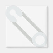 gesloten veiligheidspeld magneet (Voorkant)