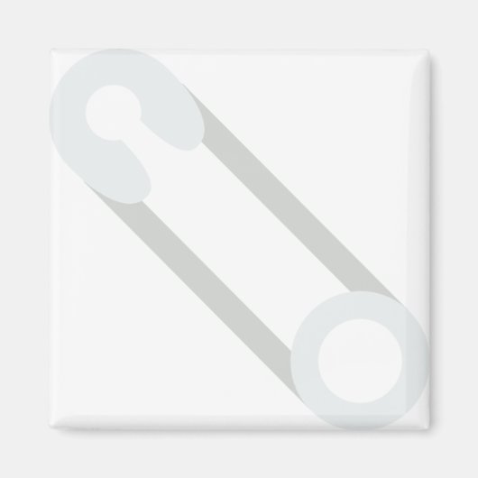 gesloten veiligheidspeld magneet (Voorkant)