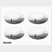 Gesluierde Wanderer Sticker (Vel)