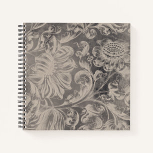 Gesmede Floral Notitieboek