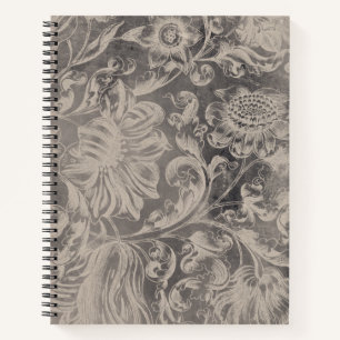 Gesmede Floral Notitieboek
