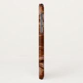 Gesmolten chocolade cacao fudge swirl dessert brui Case-Mate iPhone case (Achterkant/links)