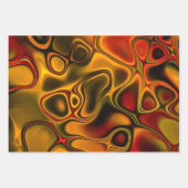 Gesmolten chocolade inpakpapier vel (Voorkant 2)